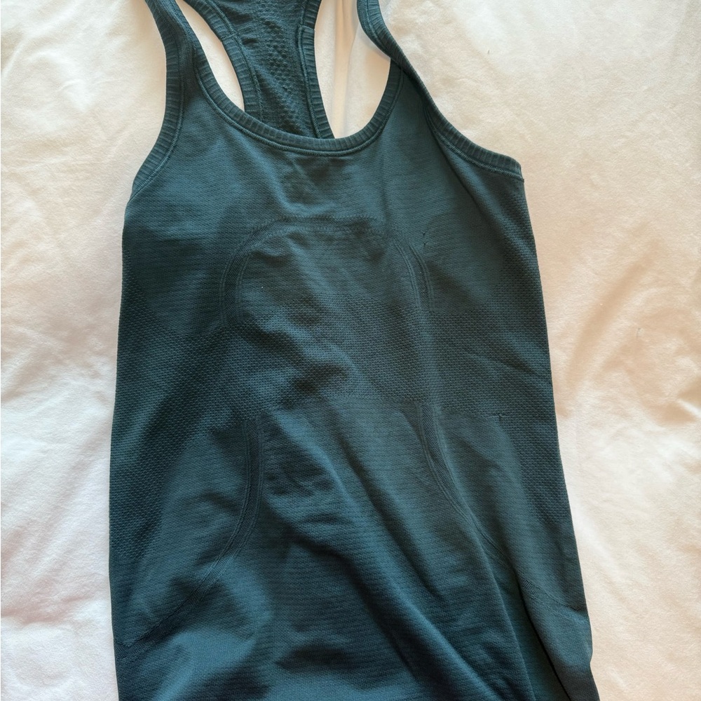 Lululemon Tuquoise Racerback Tank Top